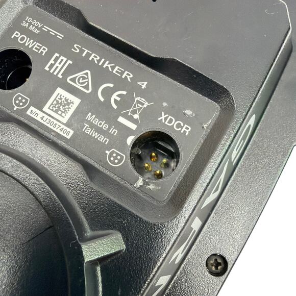 Garmin STRIKER 4 Fishfinder GPS Head Unit Only – Untested, XDCR Port Corrosion - Picture 4 of 6